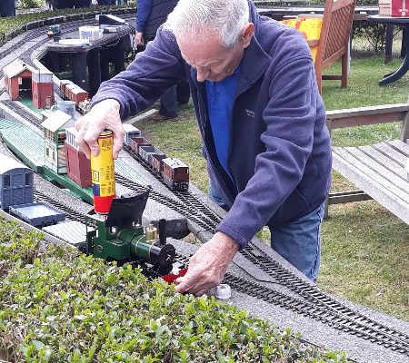 Members running 0 & 16mm at the show